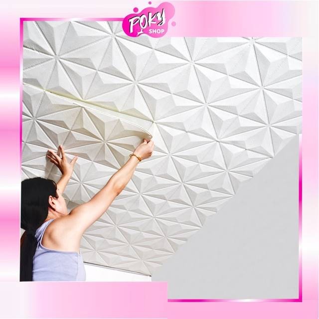 POKY- H5430 Wallpanel PVC /  Wall Panel PVC 3D  / Wallpaper Dinding Dekorasi / WallPanel 3D Dinding 