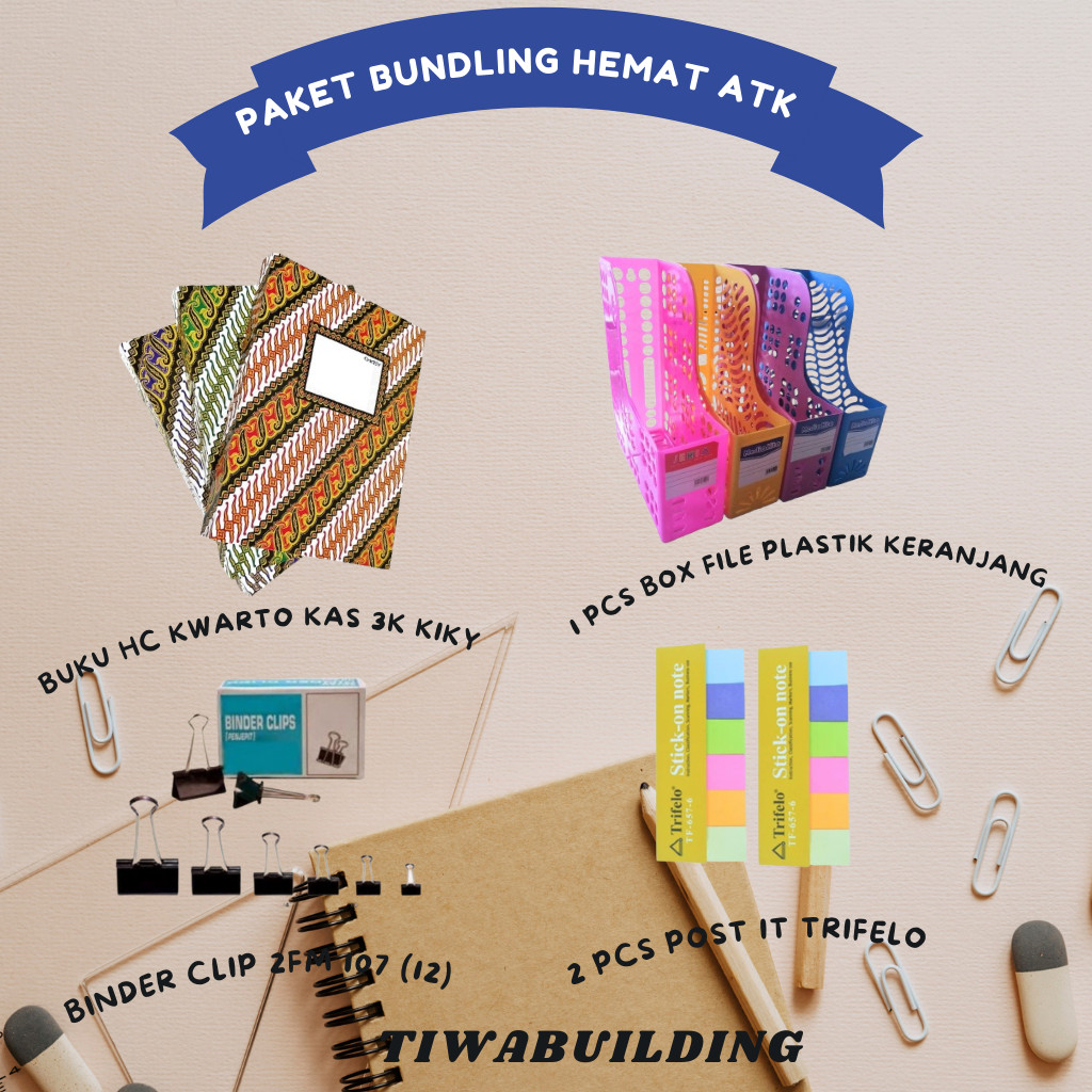 

PAKET BUNDLING PERALATAN KANTOR SEPAKET