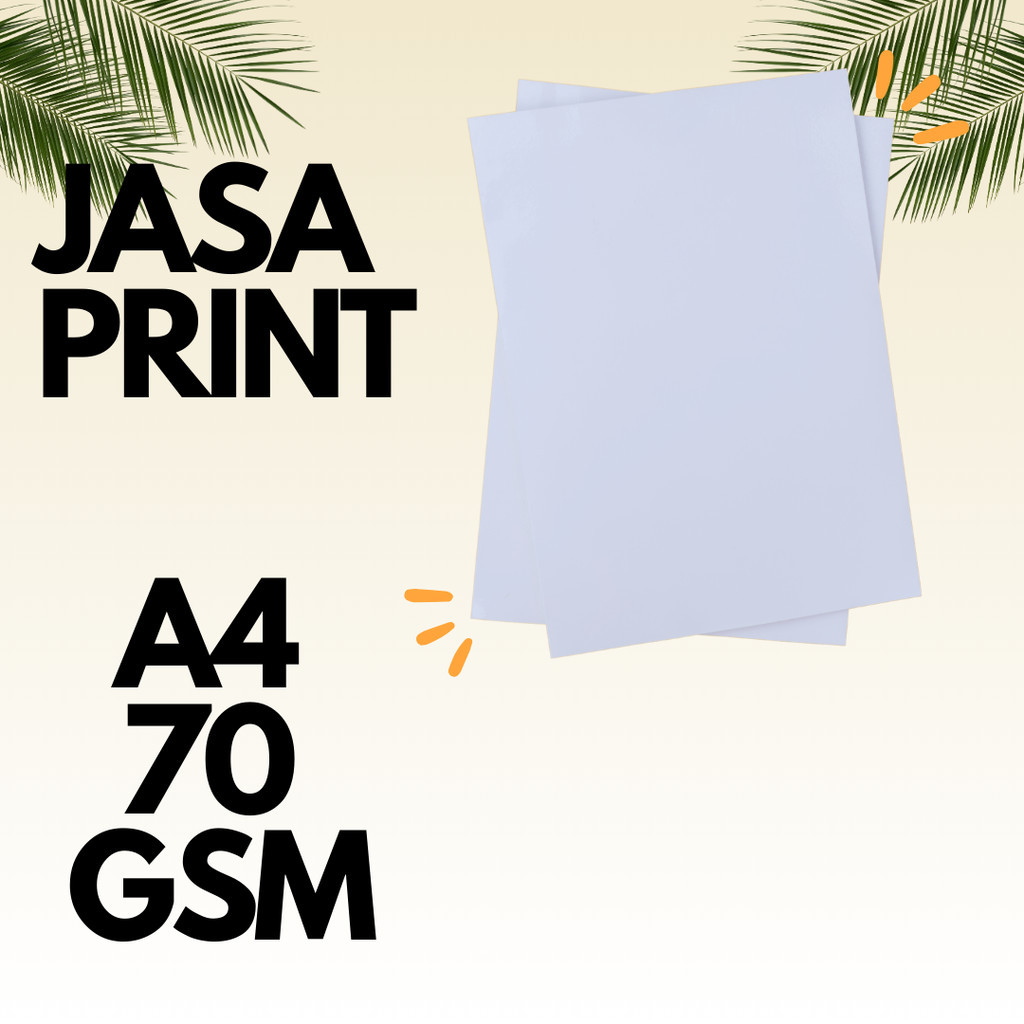 

JASA PRINT A4 70 GSM