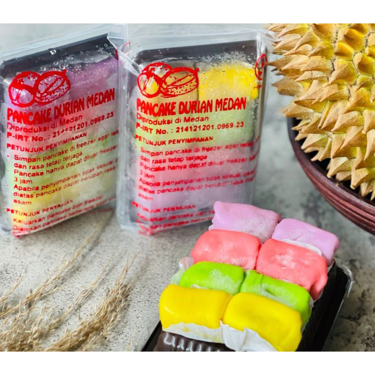 

Pancake Durian Mini isi 8