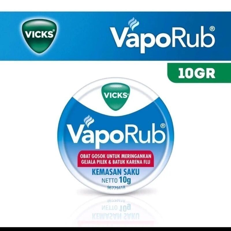 Vicks Vaporub 10g / Balsem Vicks 10g / Tanjung_Pharma