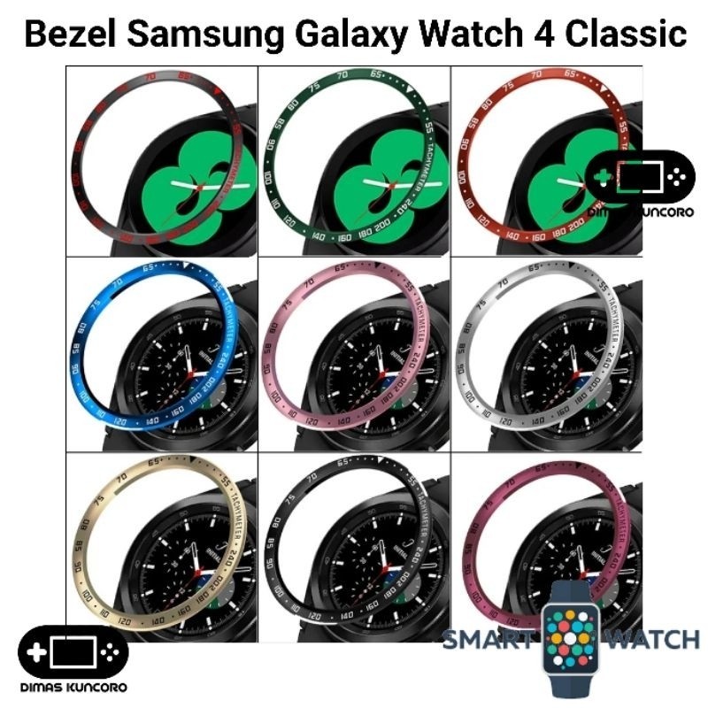 Bezel Samsung Galaxy Watch 4 Classic ring metal watch4 42mm 46mm cover case