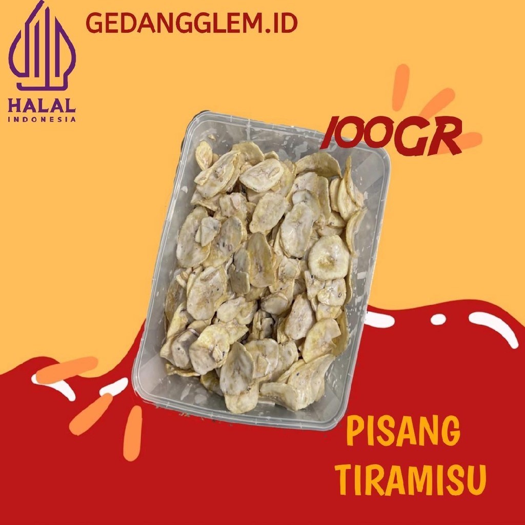 

100GR KERIPIK PISANG TIRAMISU