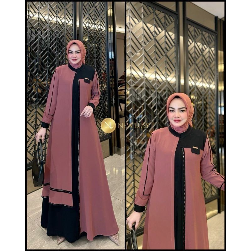 Gamis NewLusy Original//Abaya Hikmat By Nasya//Vol.2,3,4,5//Dress Daisy