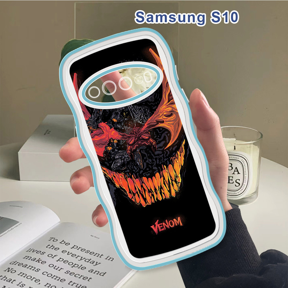 Casing Samsung Galaxy S10 S9 S8 Plus Soft Case Marvel Superheroes Shockproof Phone Cover Silicone So