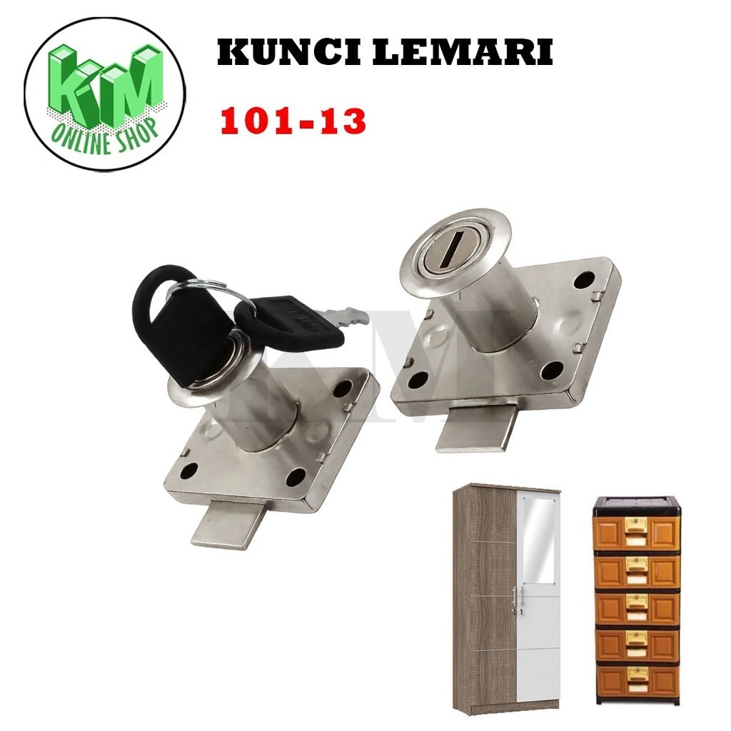 Kunci Laci Lemari Kunci Loker Lemari olympic 101 13mm Drawer Lock Camlock Laci Lemari