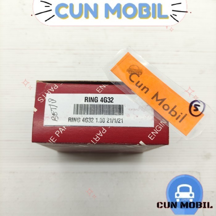 Ring seher L300 bensin 84-88 1600cc oversice STD 4G32 G/B MD110632 - 1,00