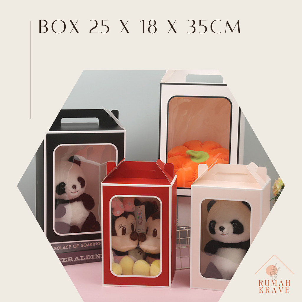 

RUMAH KRAVE - Box 25x18x35 cm Kotak Kardus Kado