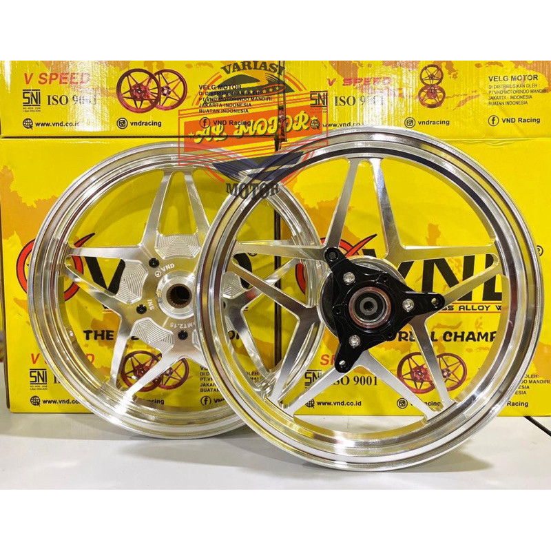 Velg Pelak Racing VND Original V speed Aerox 155 old / Aerox New Velak VND V speed Aerox Old / Aerox
