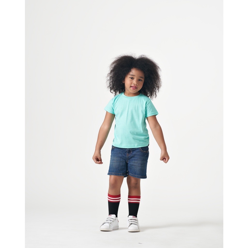 KOZE - Kids Premium Tosca Green - Kaos Anak Hijau Tosca