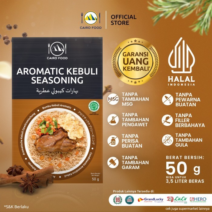 

Termurah-Promo Diskon Bumbu Kebuli Aromatic - Cairo Food