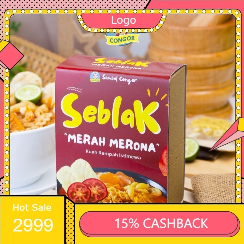 

Seblak Merah Merona ala Sambel congor INSTAN TERMURAH