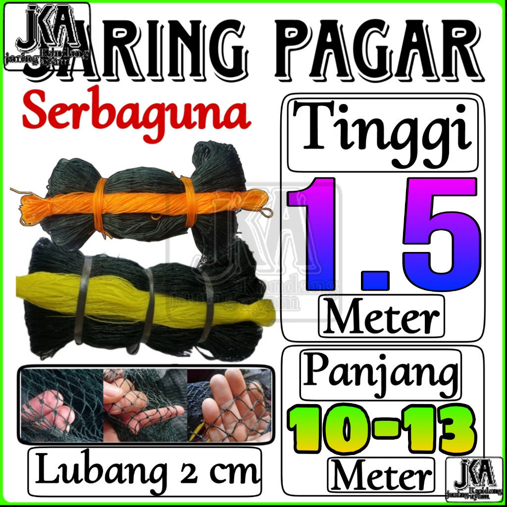 Jaring Ayam Lubang 2 cm Lebar 1.5 Meter / Jaring Pagar Ayam / Jaring Kandang Ayam