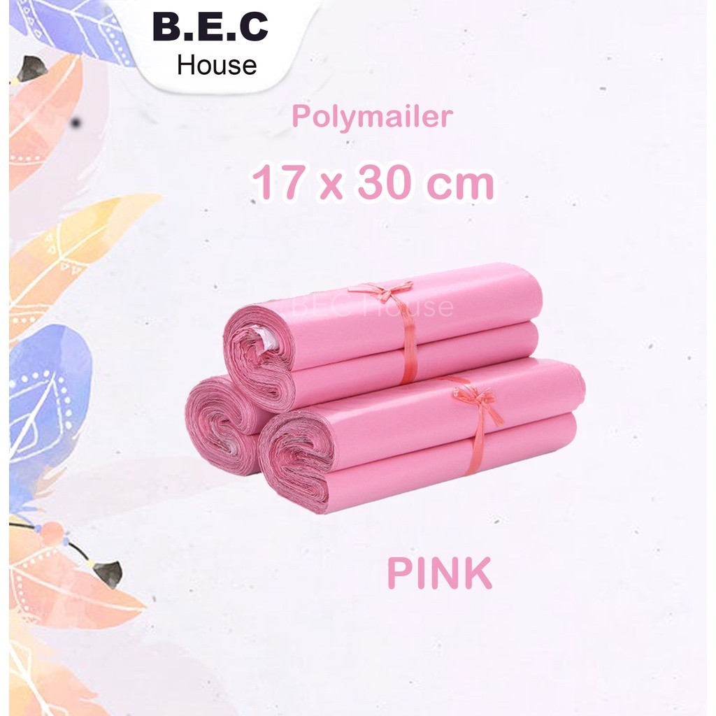 

[17X30] 100LEMBAR PLASTIK POLY MAILER PLASTIC PACKING ONLINE SHOP KUALITAS PREMIUM POLYMAILER BAGEN Termurah BEC
