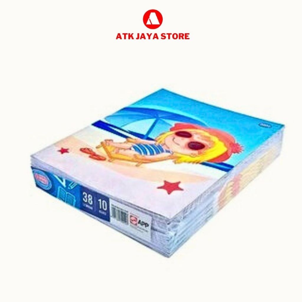 

SINAR DUNIA BUKU TULIS 38 LEMBAR 1 PACK / 10 PCS