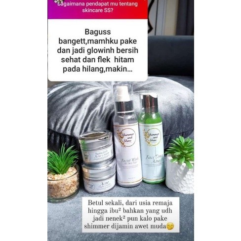 Paket Acne Brightening Shimmer shine beauty
