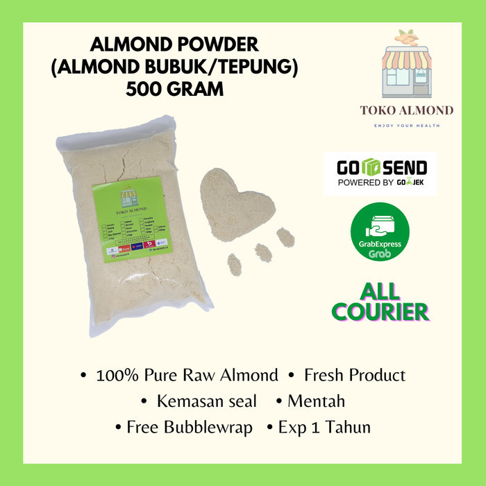 

[Terbaru] Almond Powder Tepung Almond 500gr