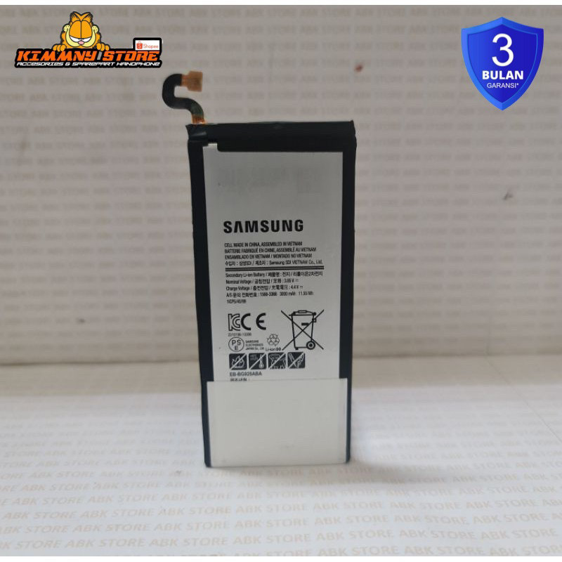 BATTERY BATERAI BATRE SAMSUNG GALAXY S6 EDGE+ S6 EDGE PLUS EB-BG928ABA