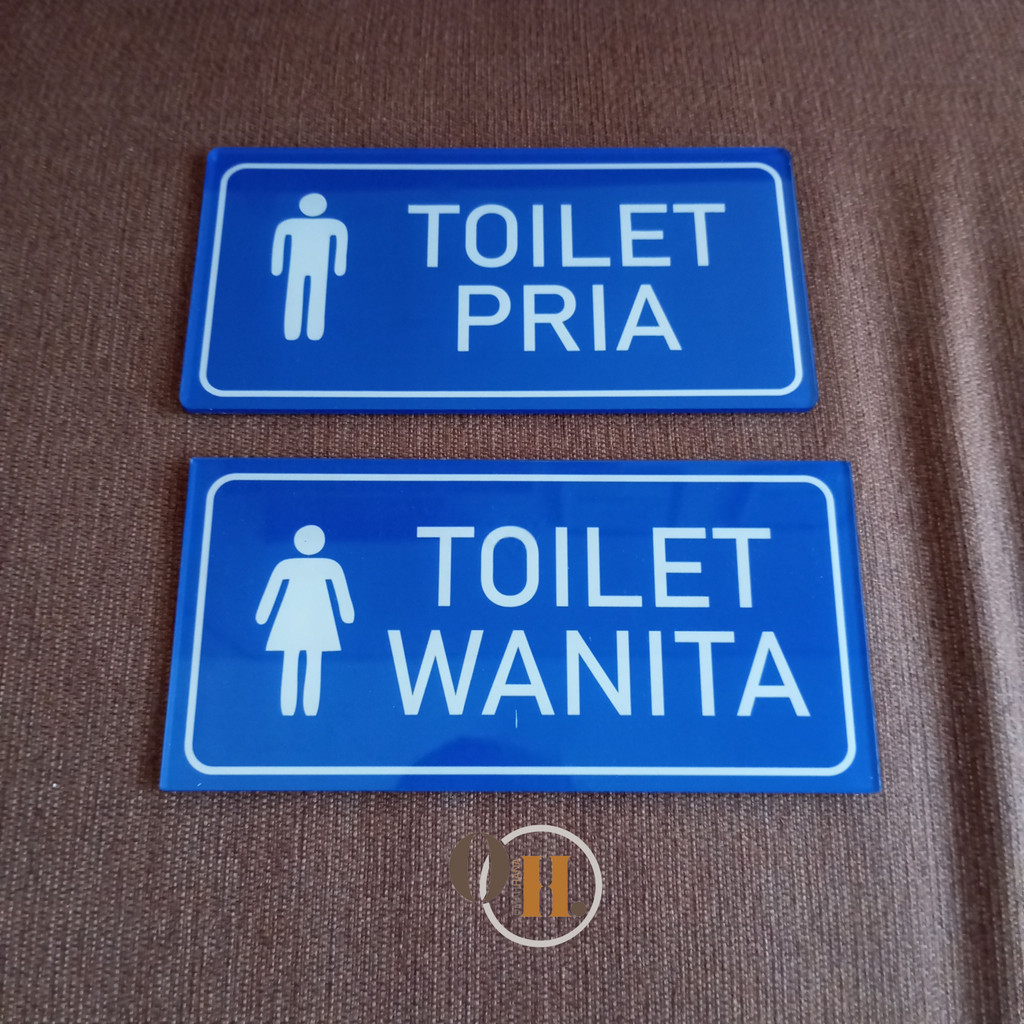 

Akrilik toilet - Akrilik toilet pria - Akrilik toilet wanita - Akrilik penunjuk toilet