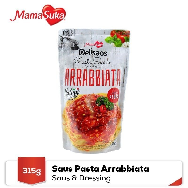 

Delisaos Saus Pasta Arrabiata 315g - ALF06