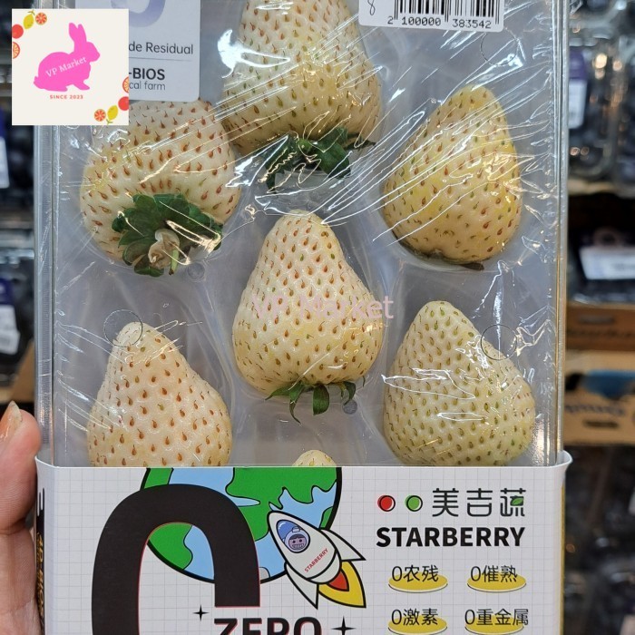 

Buah Strawberry White Lotus Import / Pack