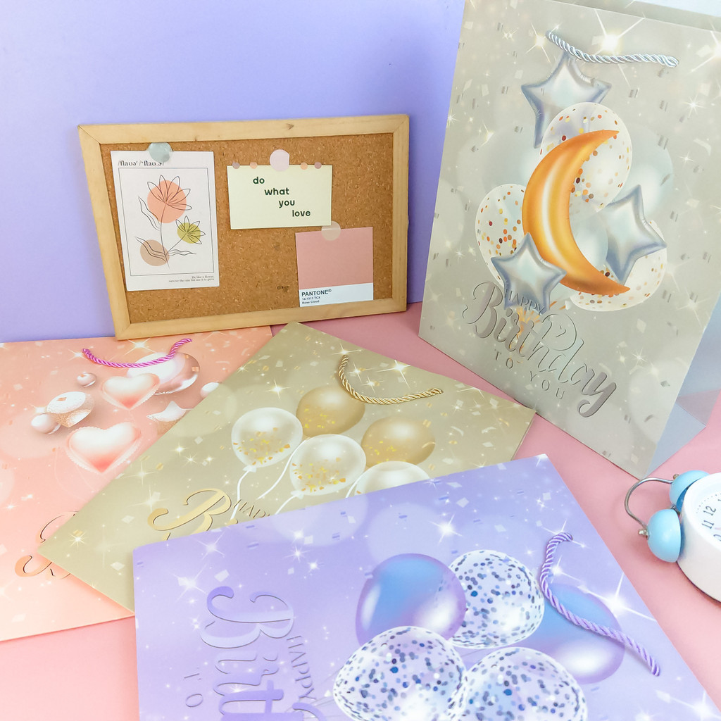 

Surprice Paperbag Balon 26x32x10 / Paper Bag / Goodie Bag / Tas Hadiah / Tas Ulang Tahun