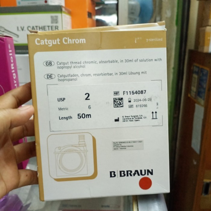 catgut chrom 2 B Braun