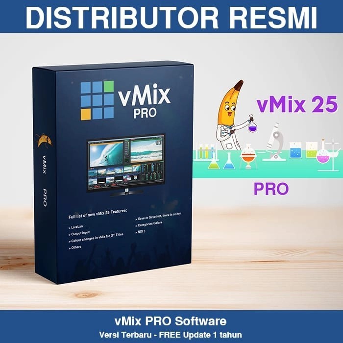 vMix PRO Upgrade from HD ORIGINAL Software License