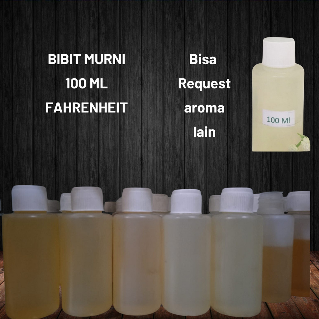 (50ML) BIBIT PARFUM FAHRENHEIT BIANG PARFUM 50ML TERMURAH ORIGINAL 100% FULL BIBIT