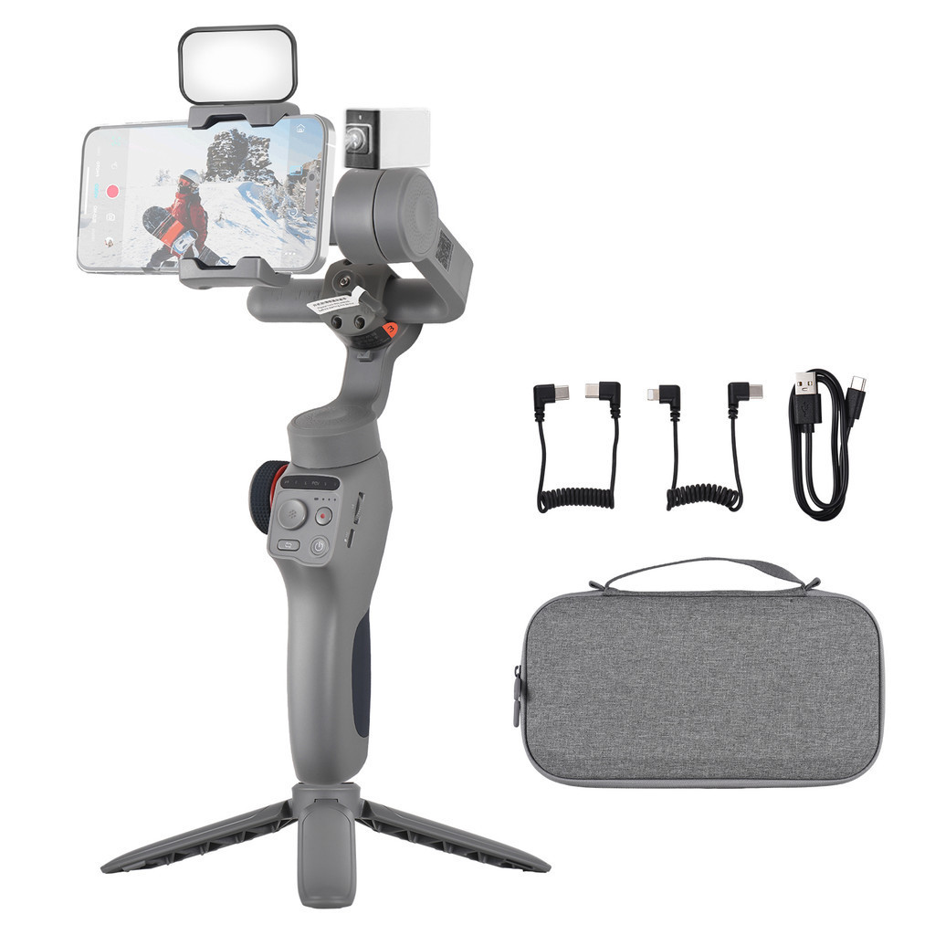 FUNSNAP Capture 5 3-Axis Stabilizer Gimbal Stabilizer with LCD Screen for Smartphone 450g for iPhone