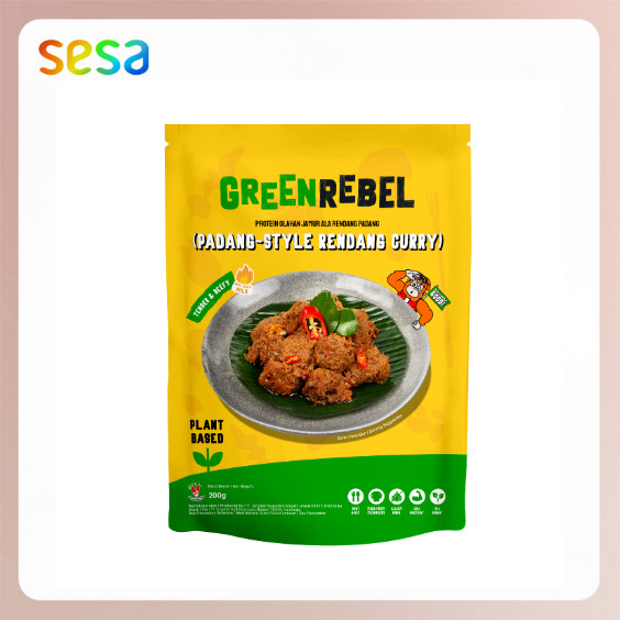 

GREEN REBEL Rebel Heat & Eat Padang-Style Rendang 200gr - Plant-Based