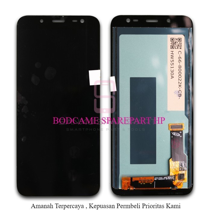 LCD TOUCHSCREEN SAMSUNG J6 2018 ORIGINAL COMPLETE - Hitam, OLED2