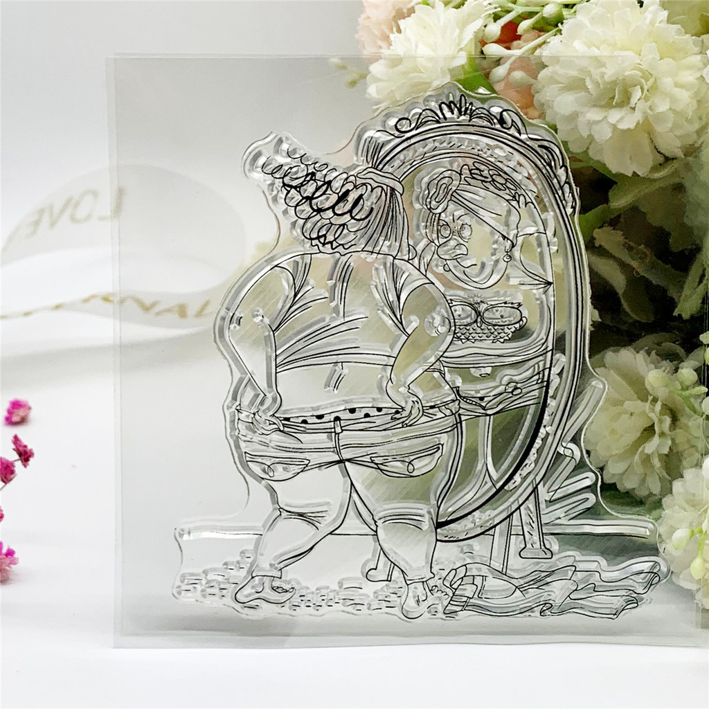 

Multiply Transparent Metal Cutting Dies and Stamps, Clear Silicone for Scrapbooking, DIY Holiday Embossing Paper, Cards Craft