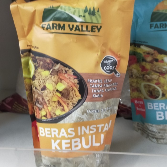 

farm valley instan rice kebuli 350gr beras