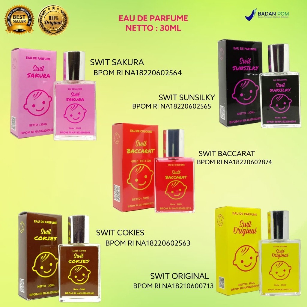 ACEH.ANG112532  Parfum Switsbaby 30ml Original Parfum Switzal Baby Parfum Switsal Switbaby Parfum Zw
