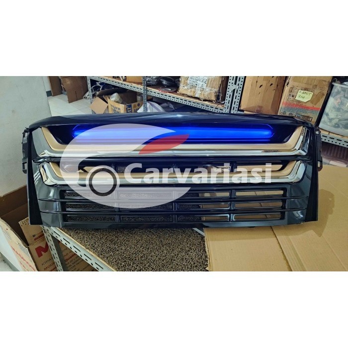 Grille Alphard 2015 Grill Alphard 2015 Led Blue