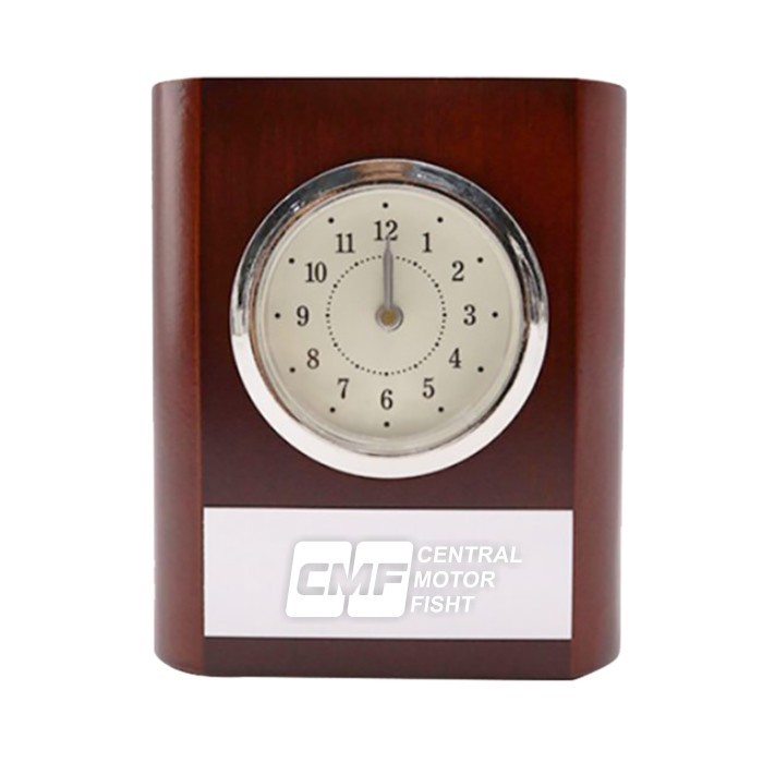 

TEMPAT PULPEN PEN HOLDER KAYU WADAH PEN JAM MEJA SOUVENIR JAM ANALOG - Grafir Logo