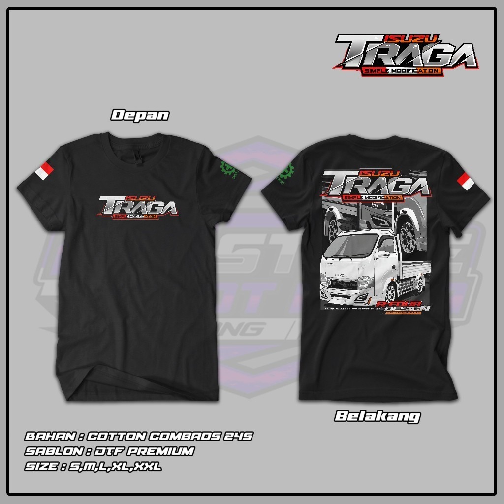 Kaos Driver muda // T-shirt Isuzu Traga // Kaos Driver L300 // bisa cod