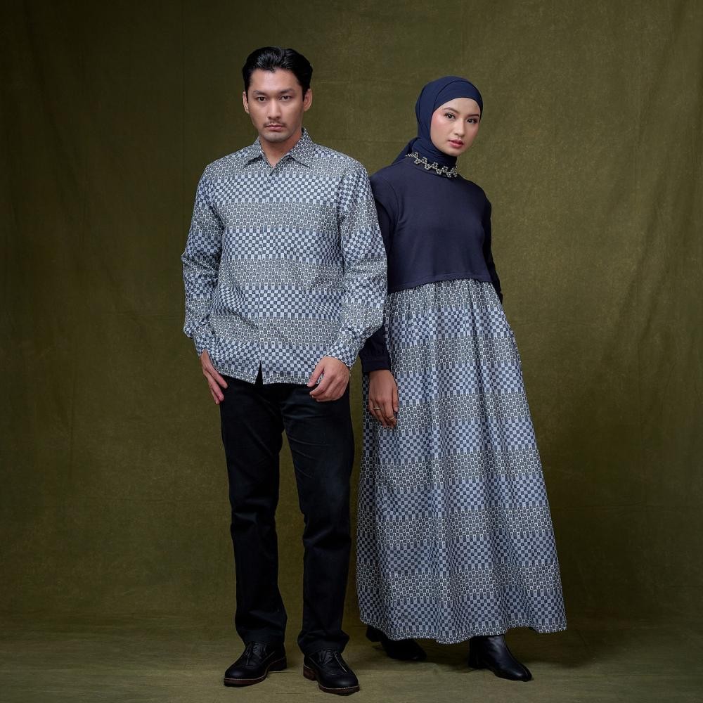 ZM Zaskia Mecca - Couple Set Gamis & Tunik Muslim Wanita & Kemeja Koko Pria Lengan Pendek & Panjang 
