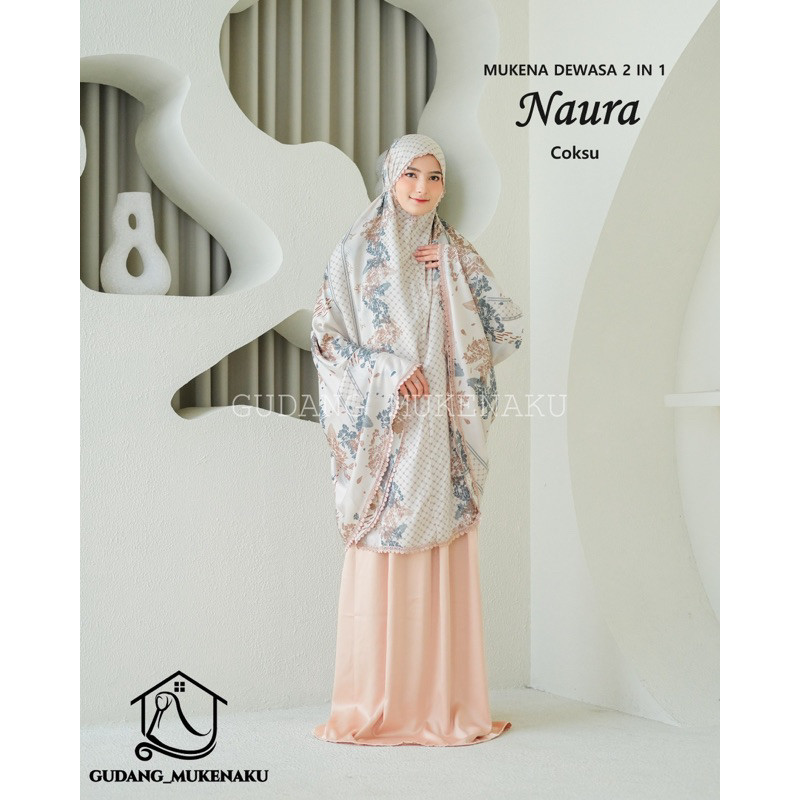 MUKENA DEWASA BAHAN SILKY PREMIUM TRAVEL 2IN1 RENDA GOLD IMPORT MEWAH CANTIK JUMBO BY GUDANG MUKENAK