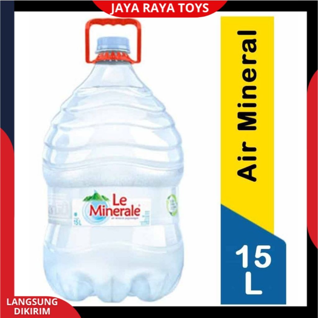 

PROMO Air Mineral LE MINERALE Galon Isi 15 Liter Asli Dan Bersegel Siap Minum Setiap Hari