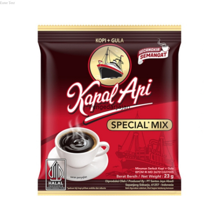 

Kopi Kapal Api special MiX 1 Renceng isi 10 - Pengedarjajan