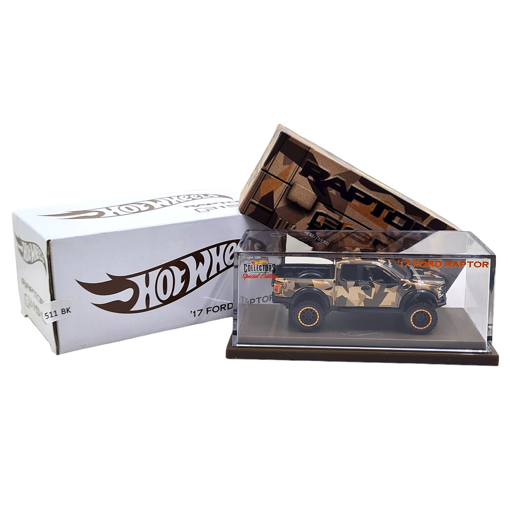 Hot Wheels Ford Raptor Special Edition 17 Ford Raptor - 511BK - LM