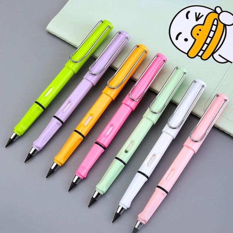 

Pencils No Sharpening Eternity Pencils No Ink Unlimited Pens Art Supply School Stationery Kids Gifts Nib Eraser School Supplies