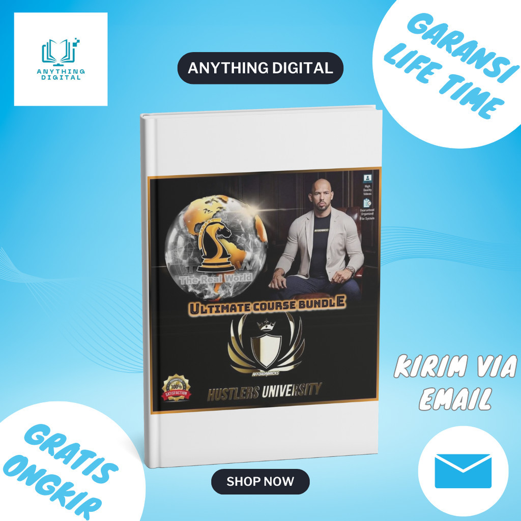 Andrew Tate - The Real World 4.0 Video Course Bundle 2024 Lengkap