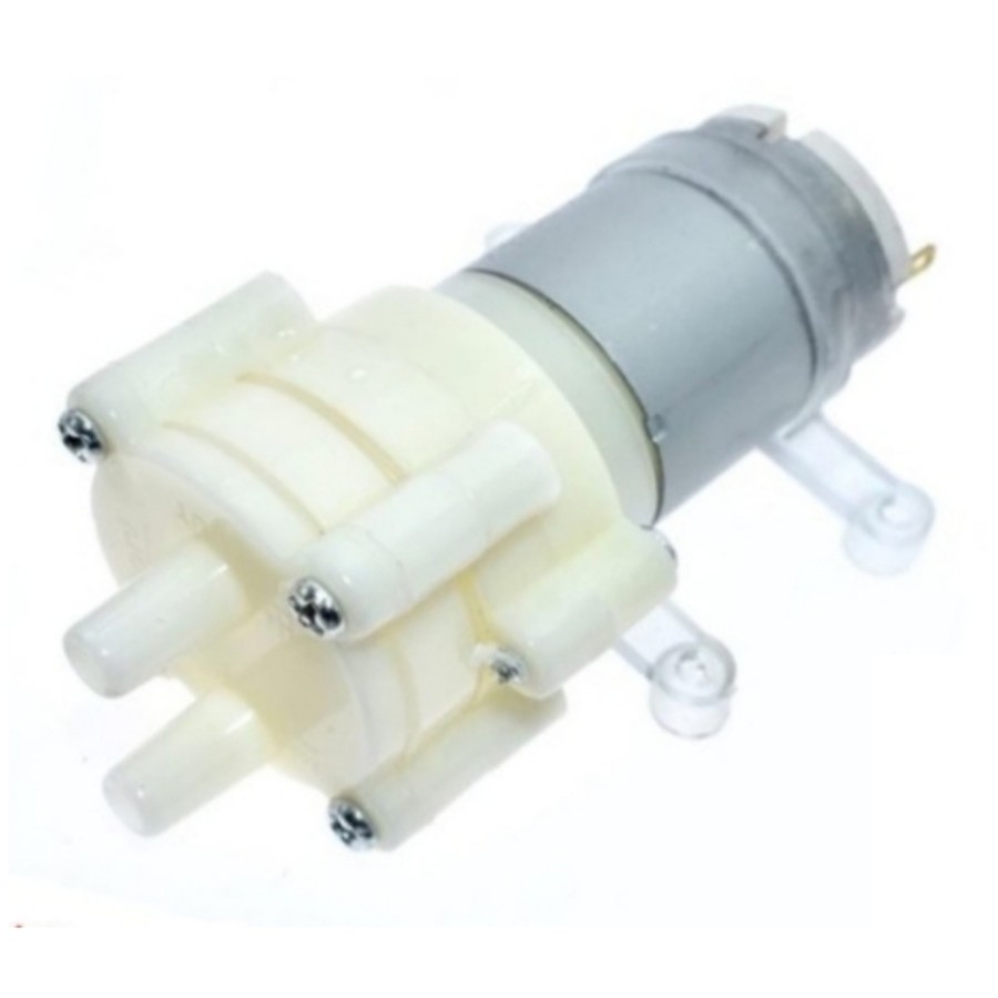 Pompa Air R385 Pompa Air Aquarium Dispenser Foodgrade DC 12V Dinamo R385 Pompa mini aquarium DC 12V 