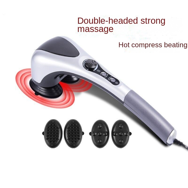 Double Head Massage Stick Massage Hammer Leg Massager Back Massager Infrared Vibration Massage Hamme