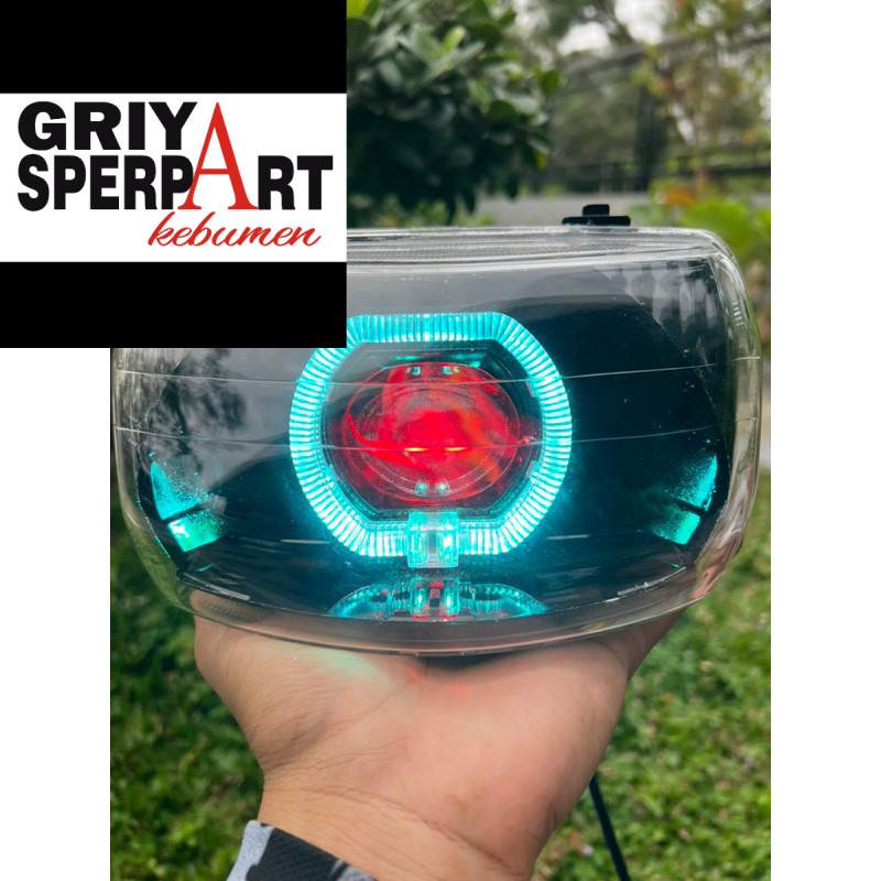 Lampu depan Legenda 2 biled billed