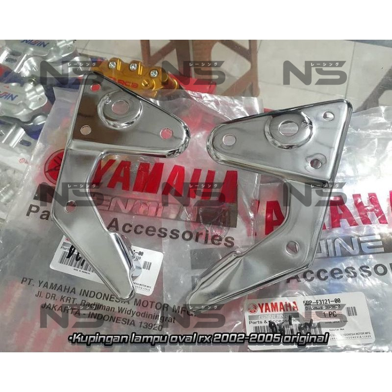 Kupingan dudukan lampu depan rx king rxk rxking Original yamaha - Breket Headlamp motor