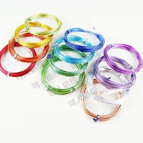 

Handmade DIY Aluminum Wire Colorfuled Aluminum Wire Soft Creative Weaving Crafts Gardening Bonsai Shape Styling Student Homework